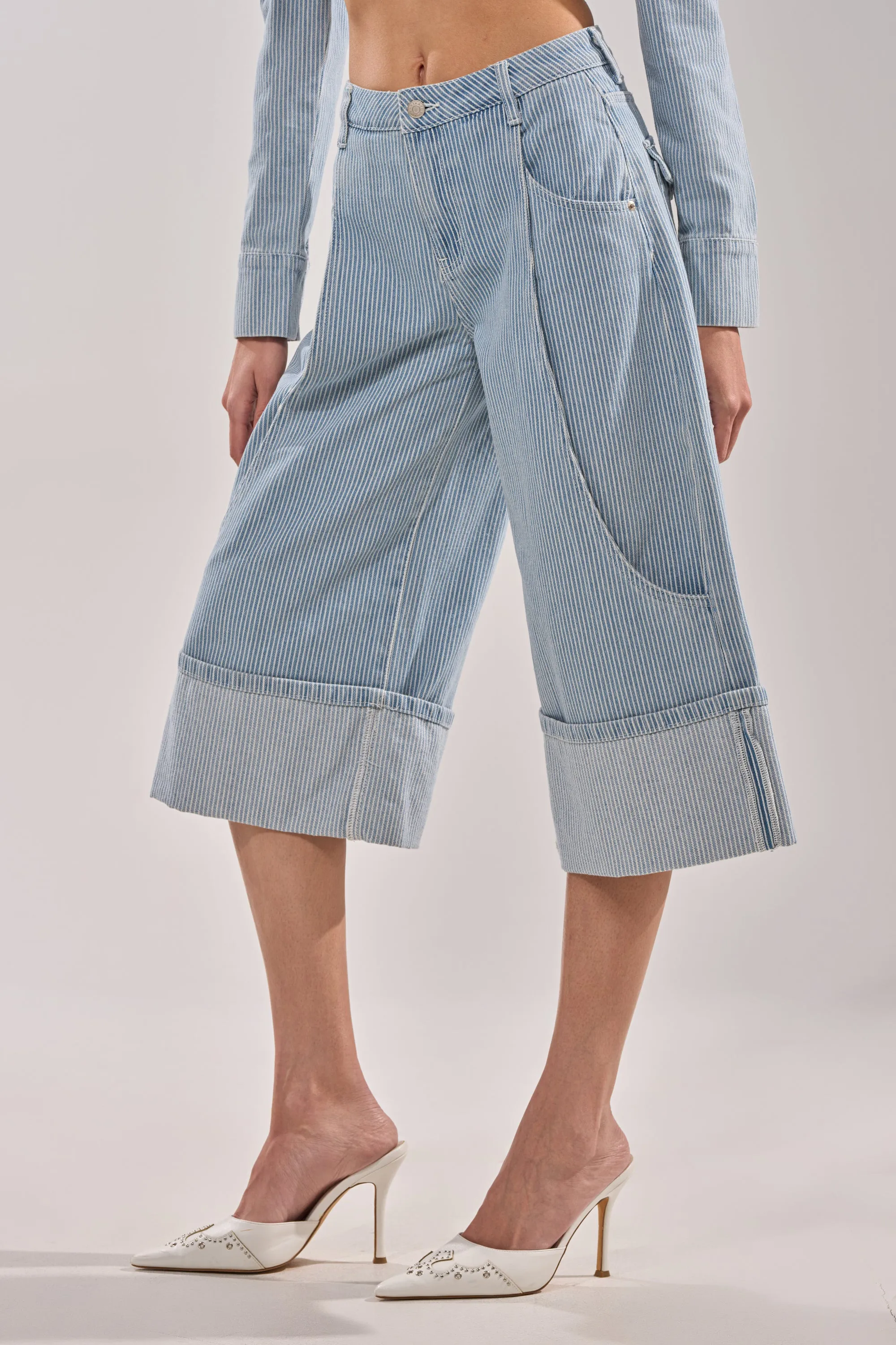 FEEL FREE STRIPE GAUCHO sold by AKIRA product image thumbnail 5