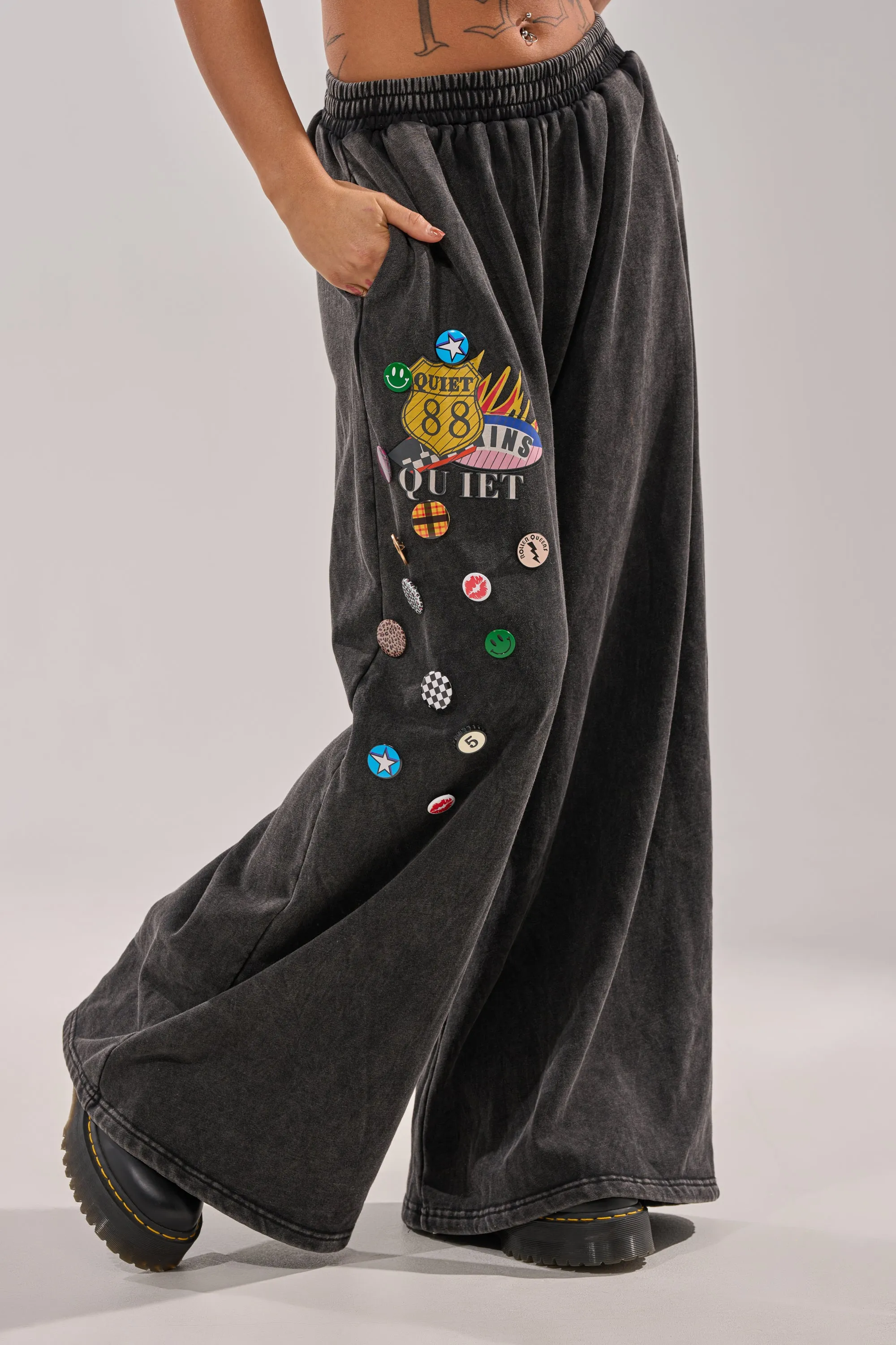 ANOTHER ONE WIDE LEG JOGGER sold by AKIRA