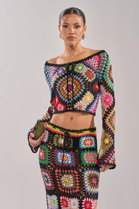 SHINE ON YOU CROCHET TOP made by AKIRA