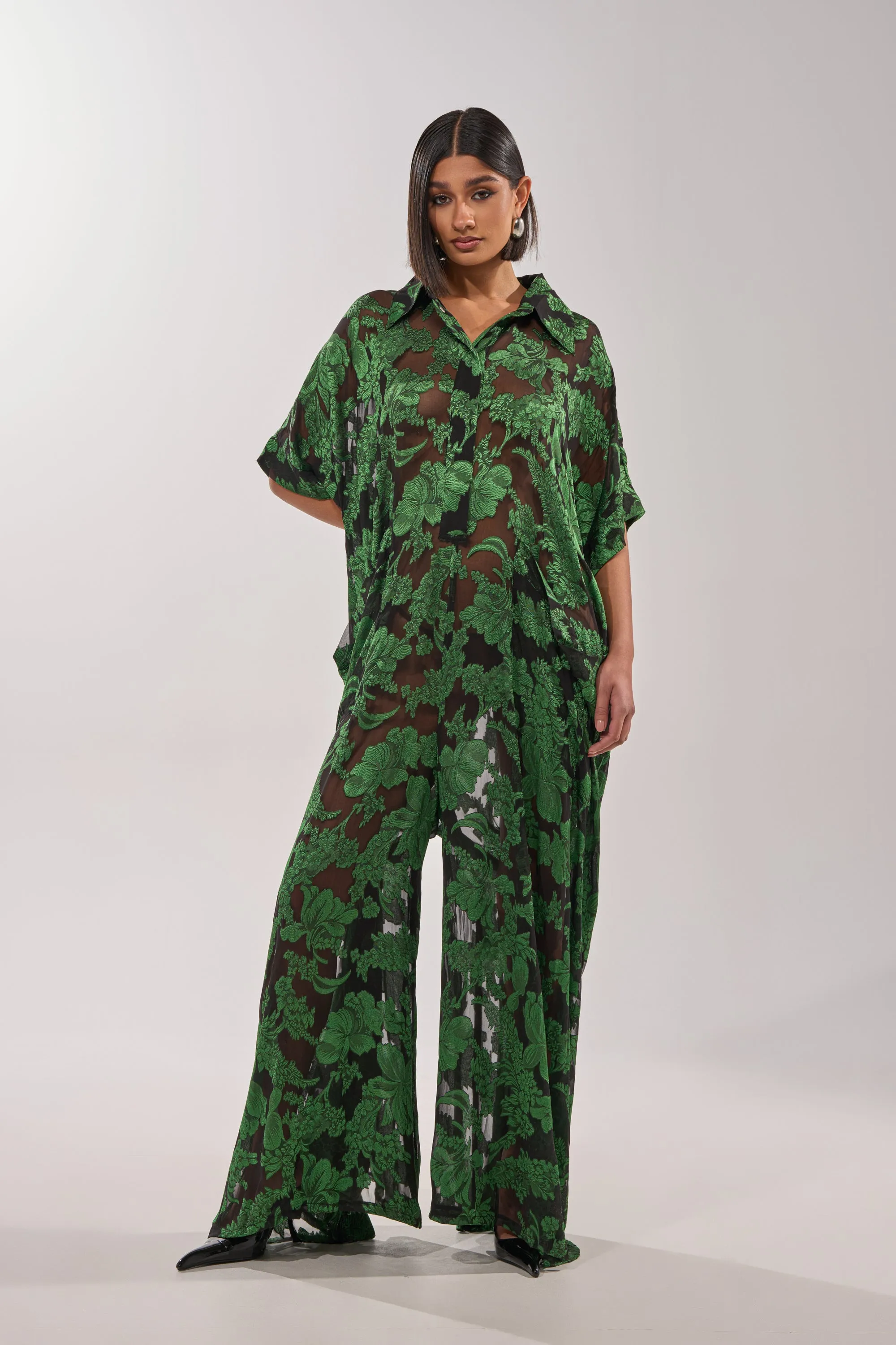 DEEP IN THE FEELS LACE JUMPSUIT sold by AKIRA product image thumbnail 3