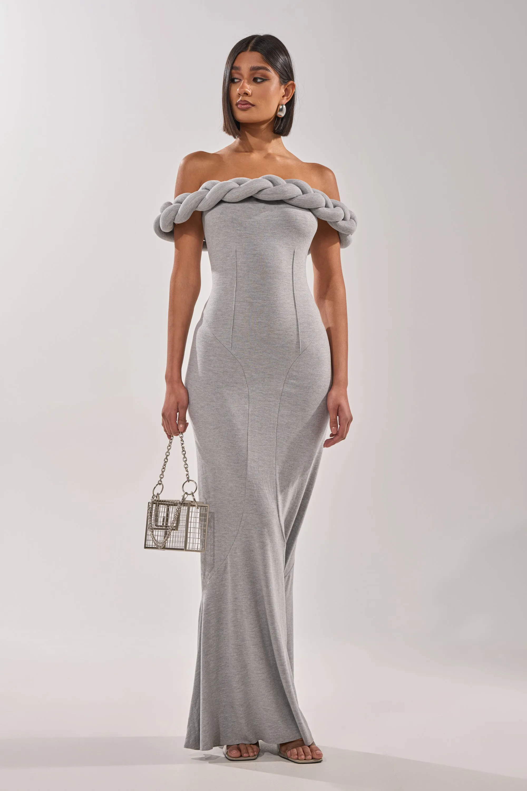 GODDESS HOUR KNIT MAXI DRESS sold by AKIRA