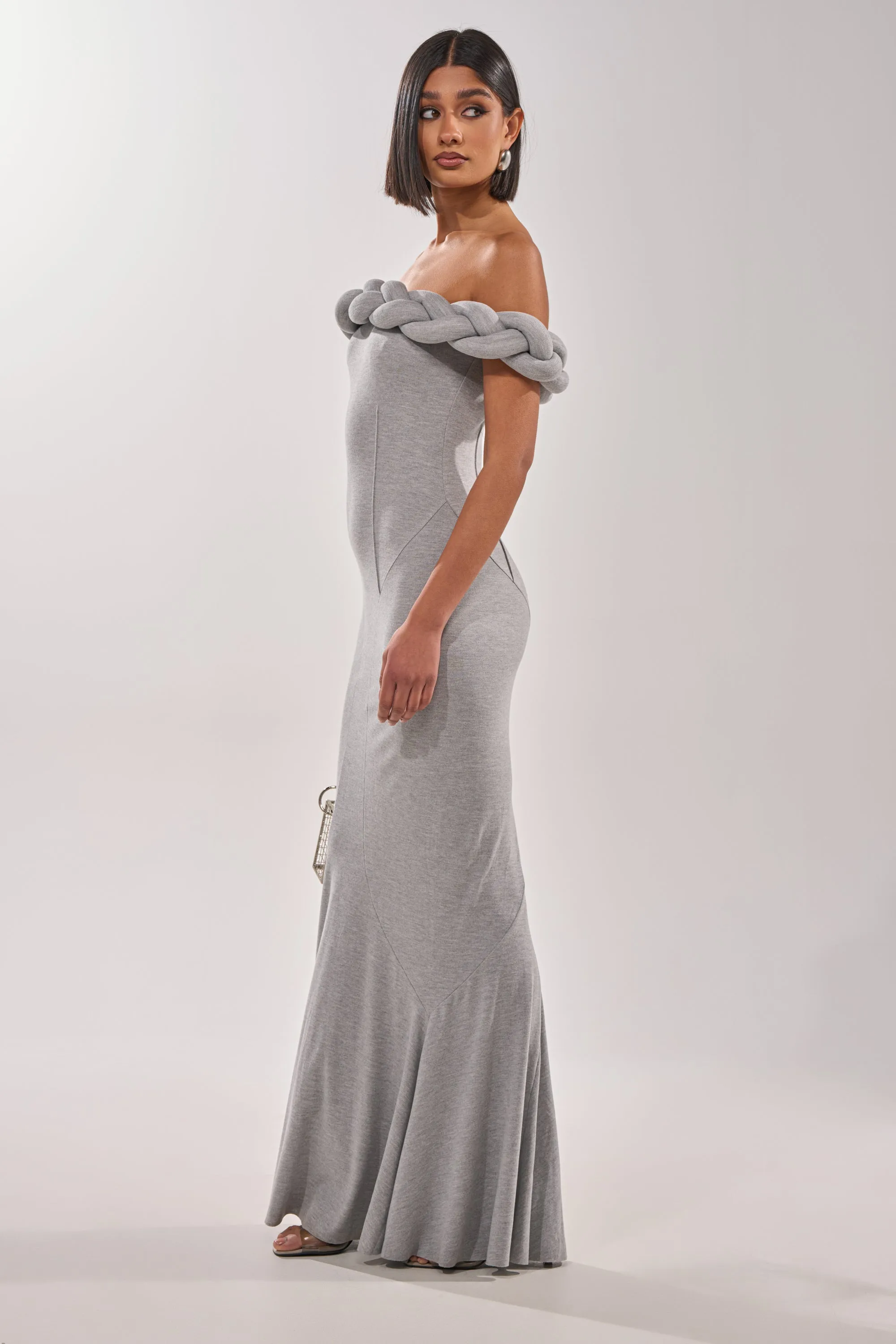 GODDESS HOUR KNIT MAXI DRESS sold by AKIRA product image thumbnail 4