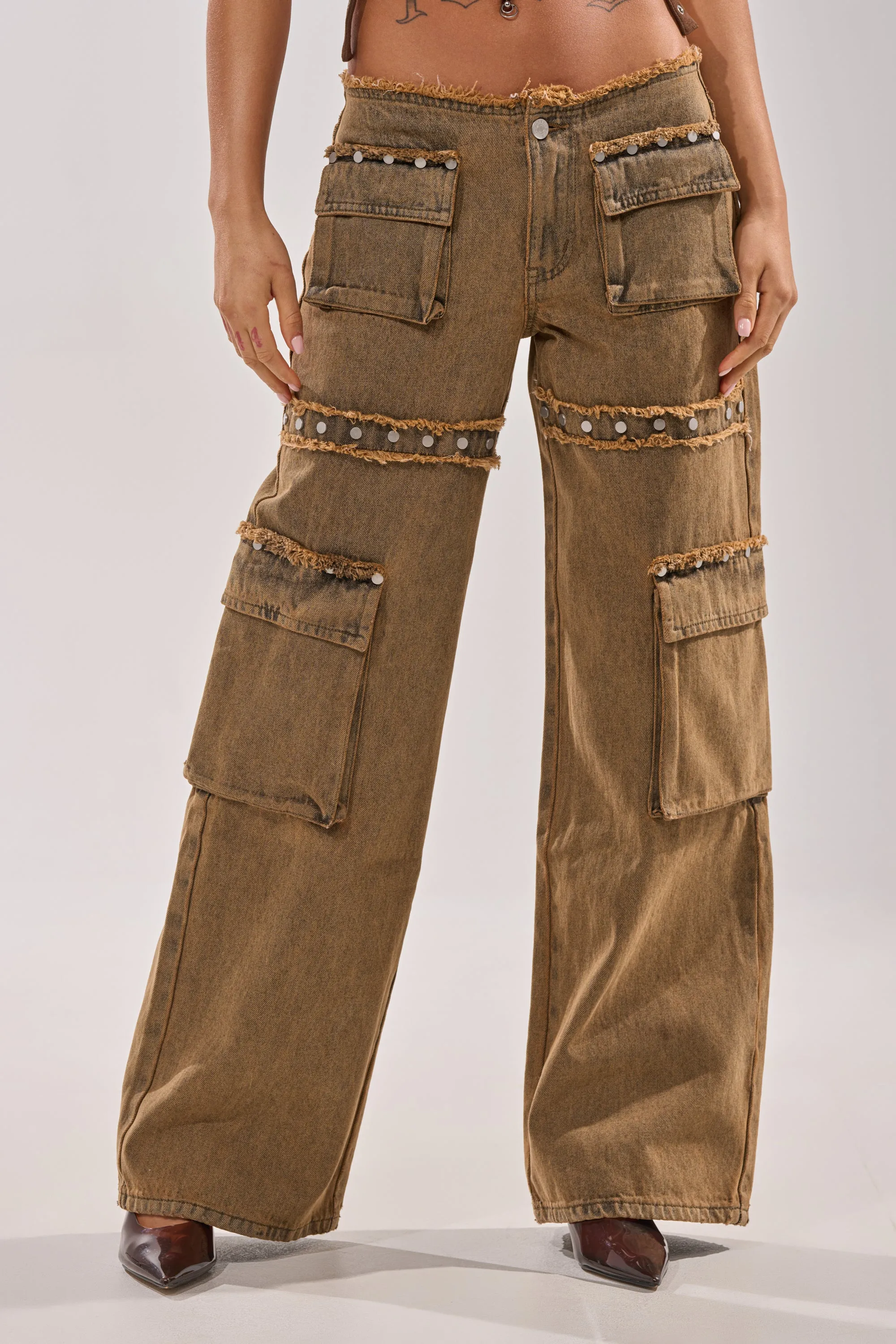 OUT THE MUD DENIM JEANS sold by AKIRA product image thumbnail 2