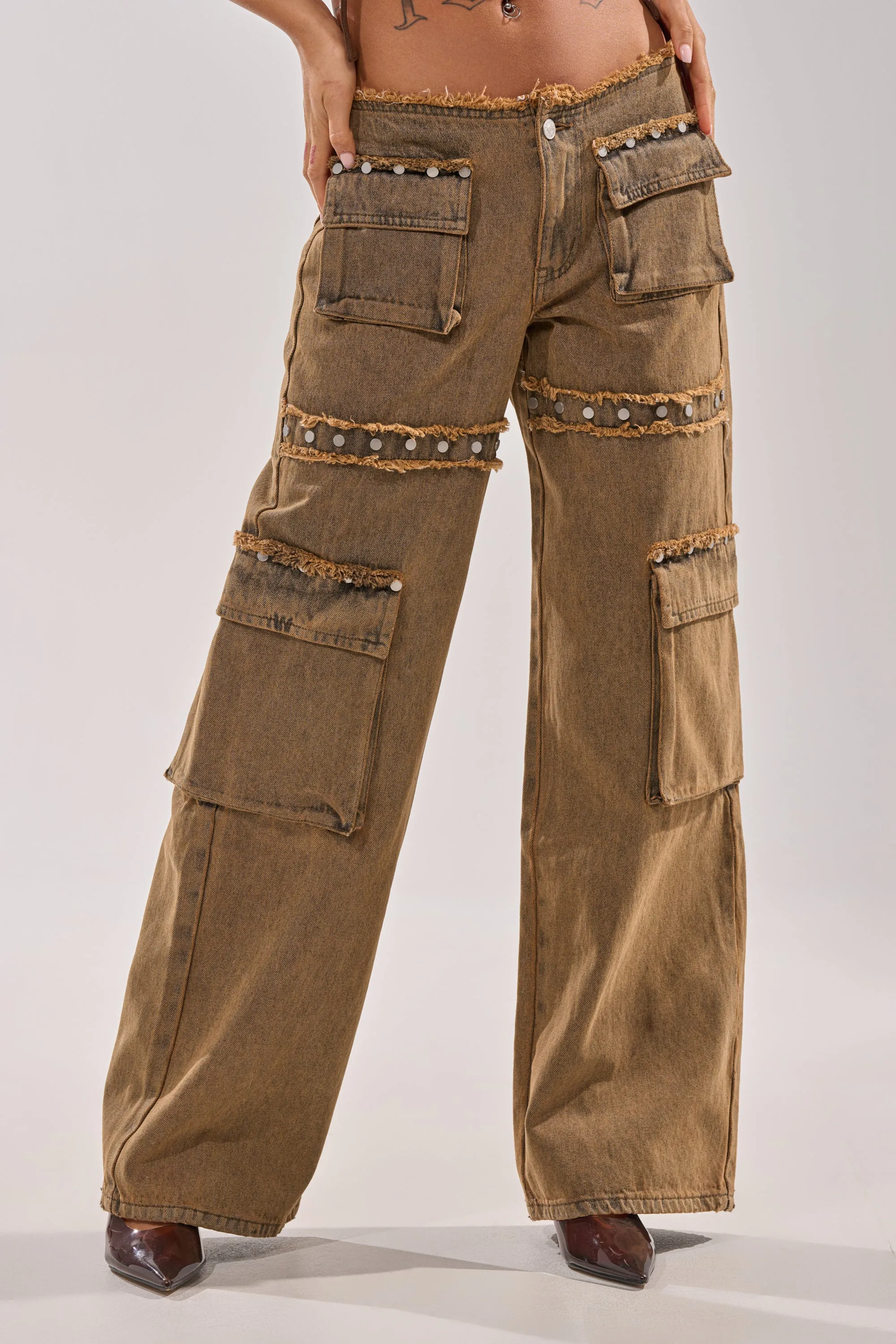 OUT THE MUD DENIM JEANS sold by AKIRA product image thumbnail 3