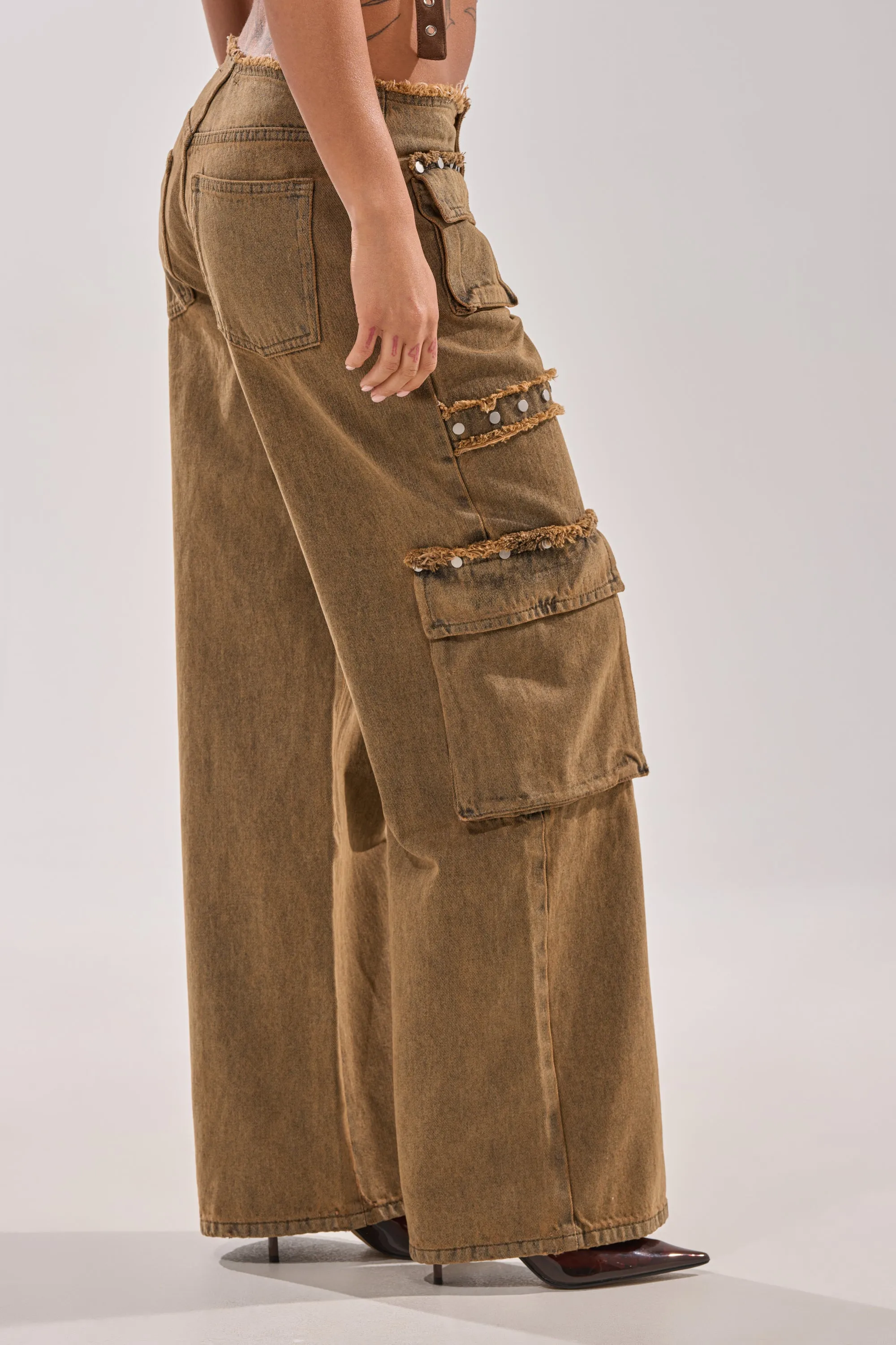 OUT THE MUD DENIM JEANS sold by AKIRA product image thumbnail 4