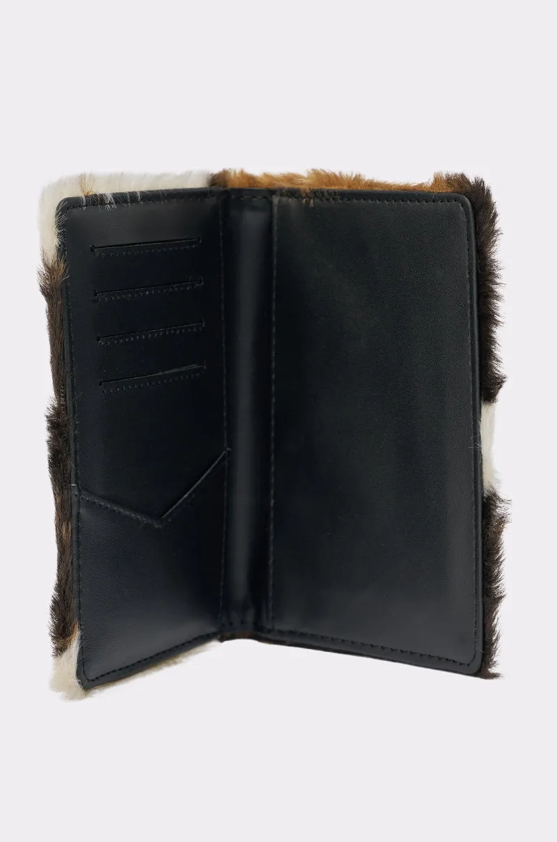 HIGH STANDARDS FAUX FUR PASSPORT COVER sold by AKIRA product image thumbnail 3