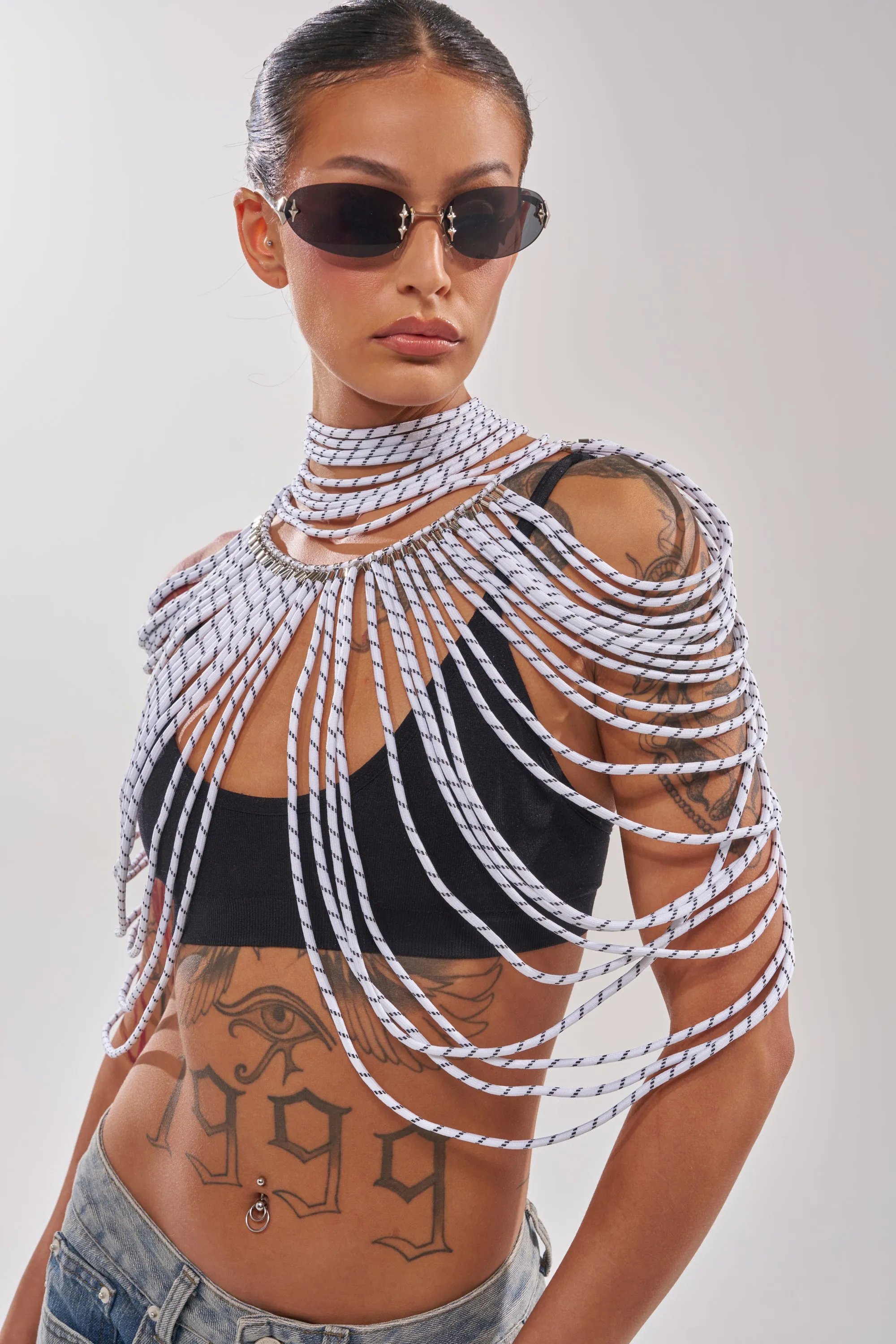 COURTSIDE BODY NECKLACE sold by AKIRA product image thumbnail 2