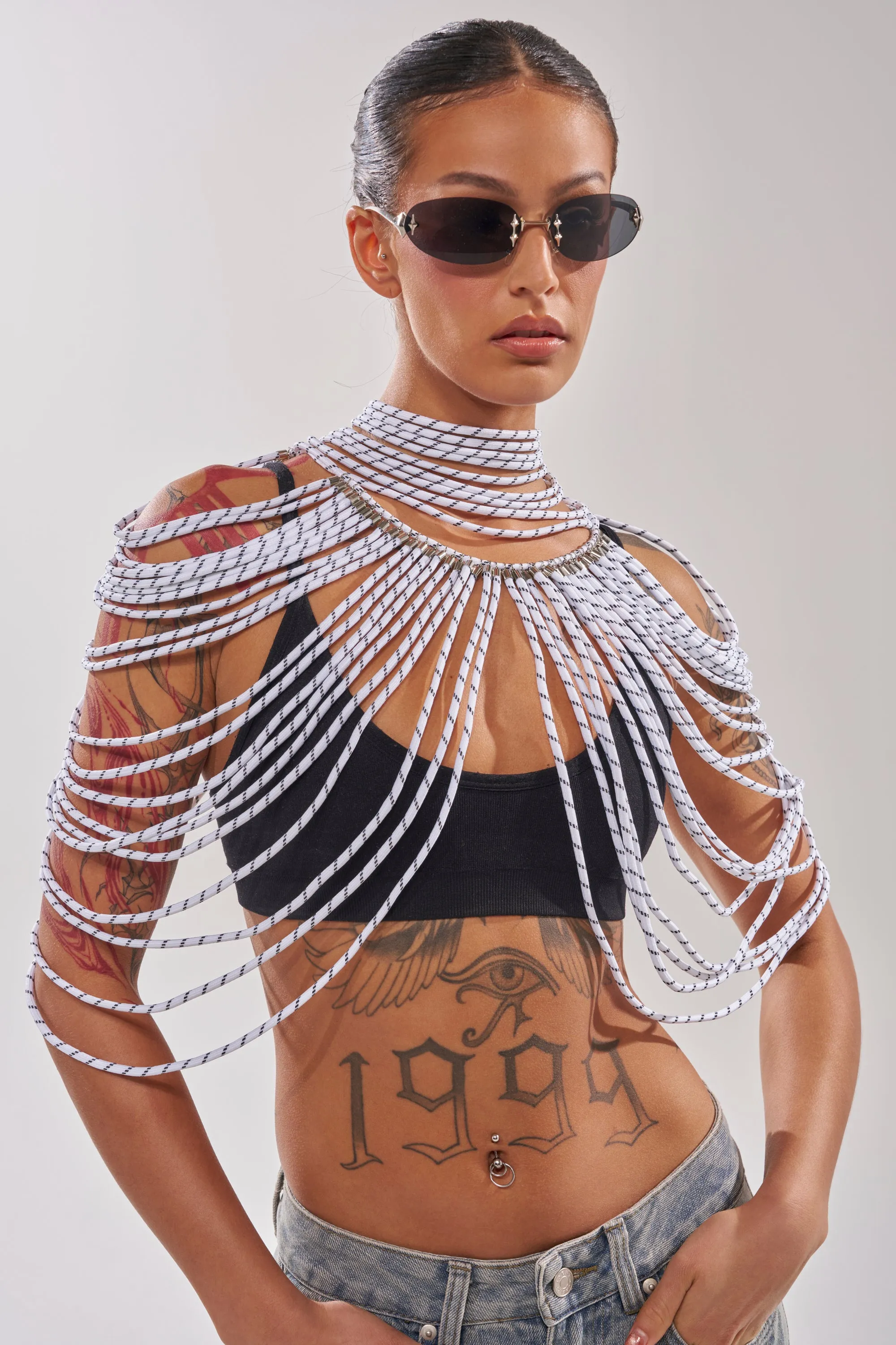 COURTSIDE BODY NECKLACE sold by AKIRA product image thumbnail 3