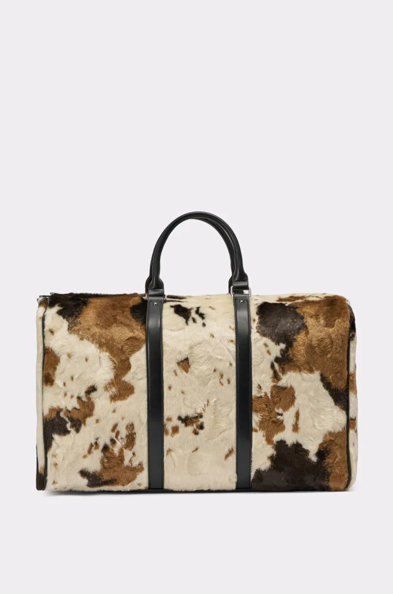 HIGH STANDARDS FAUX FUR DUFFEL sold by AKIRA product image thumbnail 4