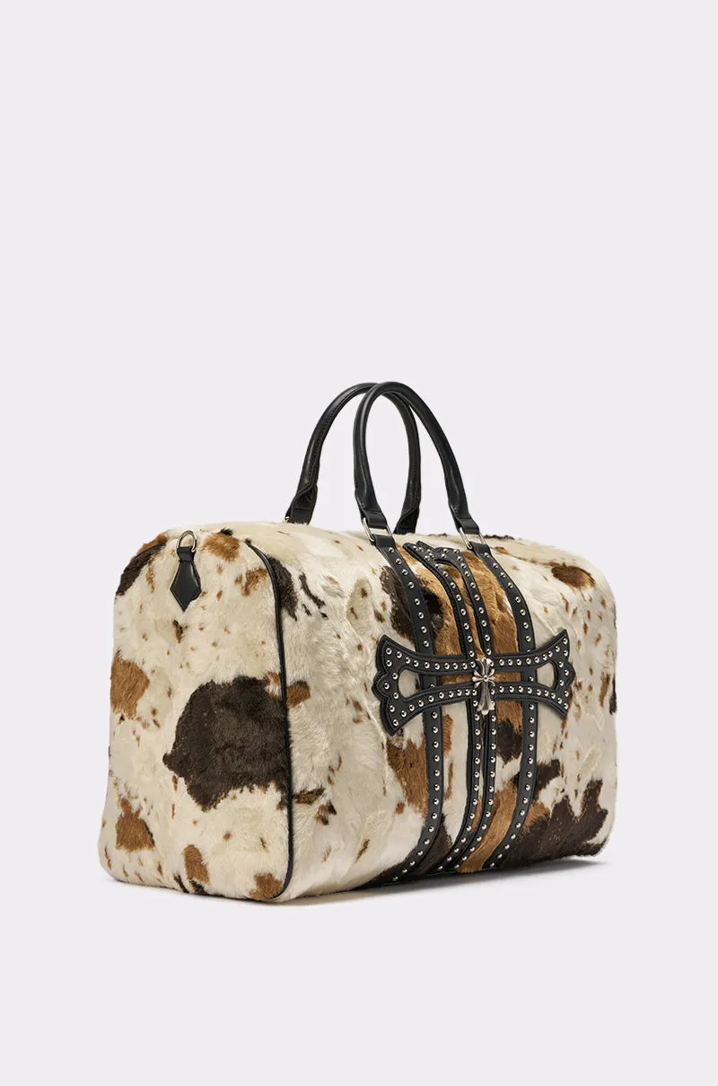 HIGH STANDARDS FAUX FUR DUFFEL sold by AKIRA product image thumbnail 3