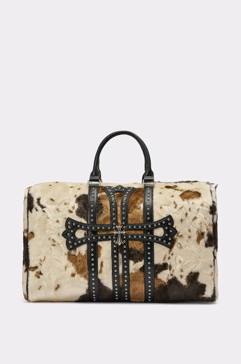 HIGH STANDARDS FAUX FUR DUFFEL sold by AKIRA product image thumbnail 2