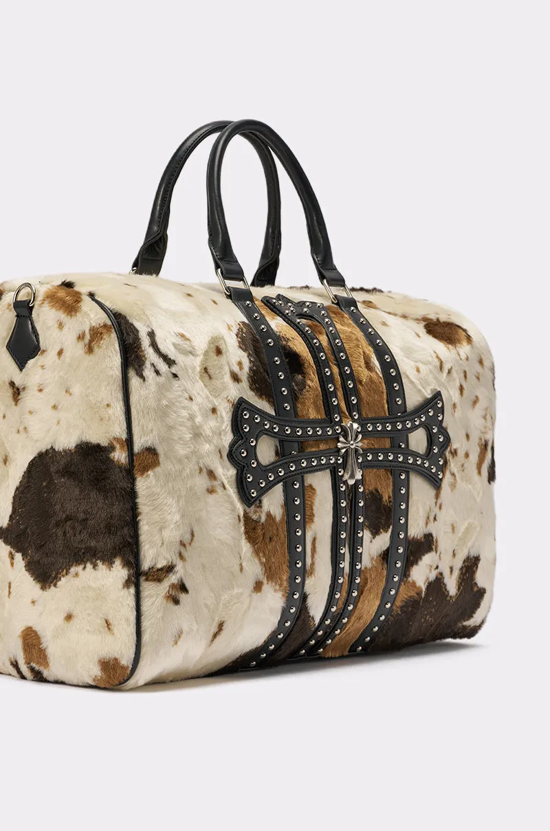 HIGH STANDARDS FAUX FUR DUFFEL sold by AKIRA product image thumbnail 5
