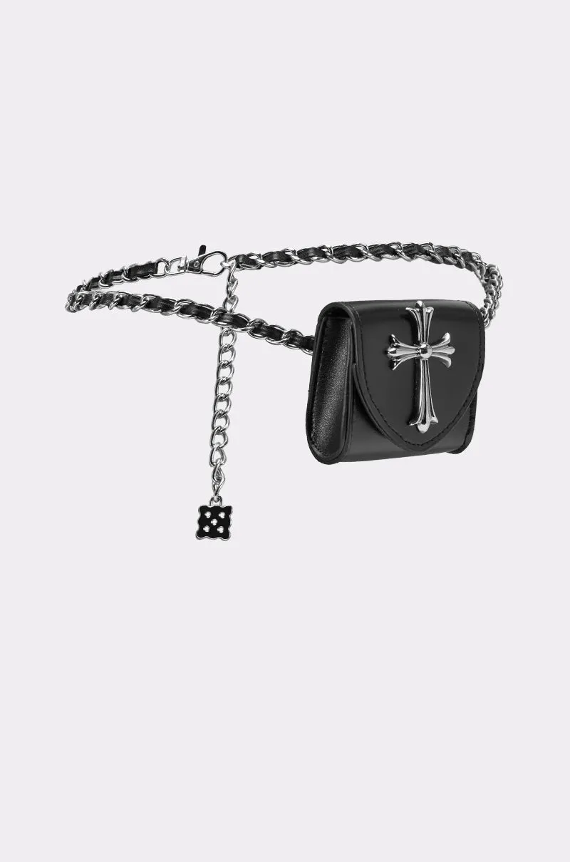 CALL ME CHROME BELT BAG sold by AKIRA product image thumbnail 5