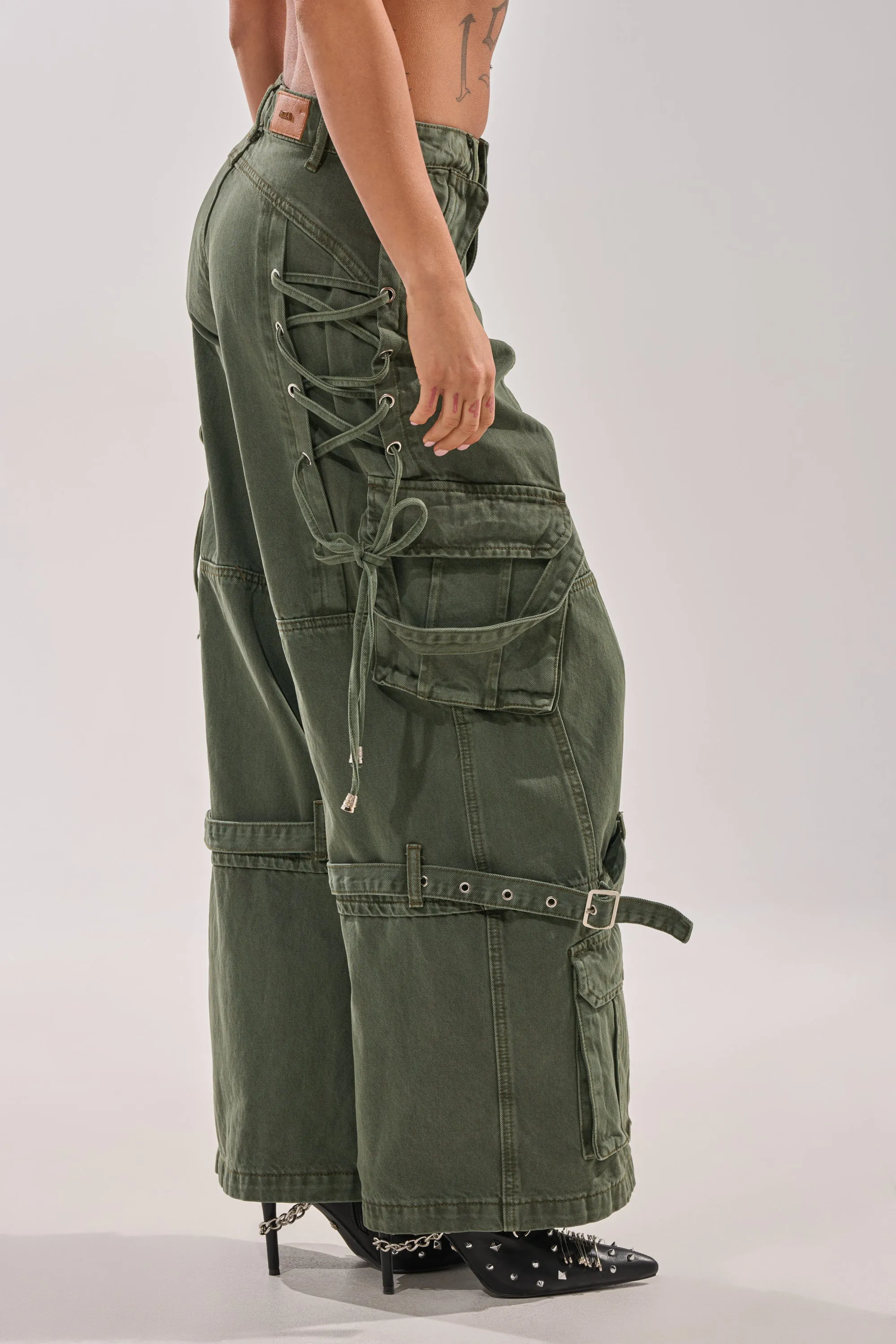 KARA CARGO DENIM sold by AKIRA product image thumbnail 5