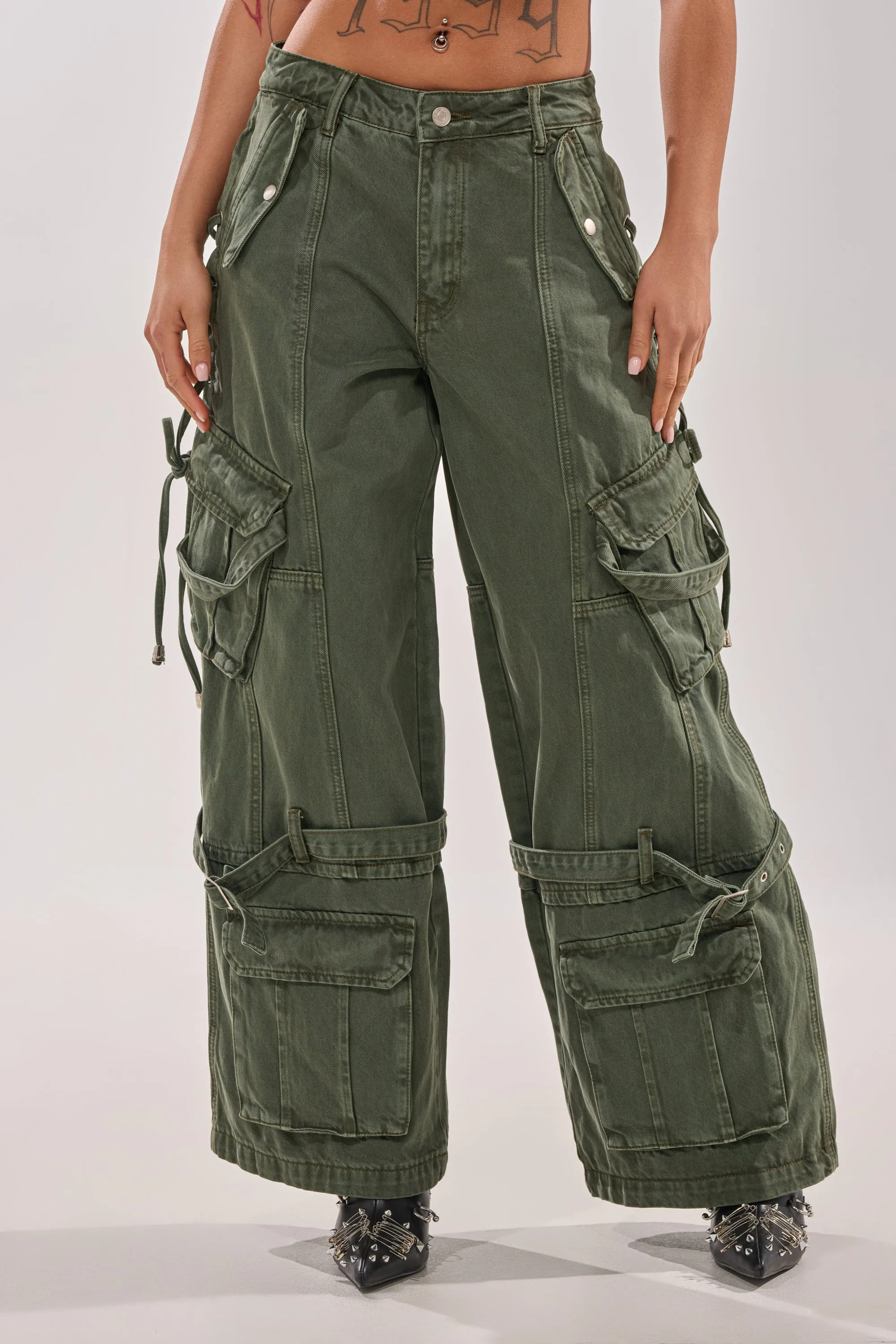 KARA CARGO DENIM sold by AKIRA product image thumbnail 2