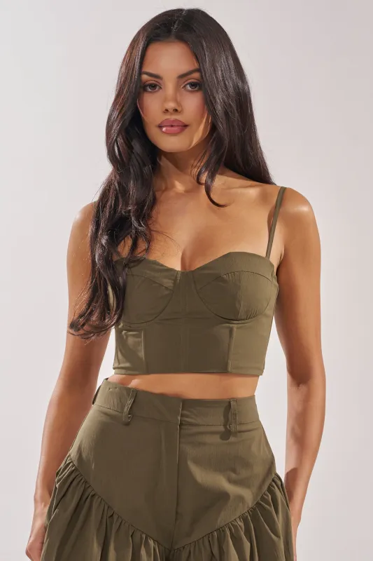 LUCKY FOR YOU CORSET sold by AKIRA