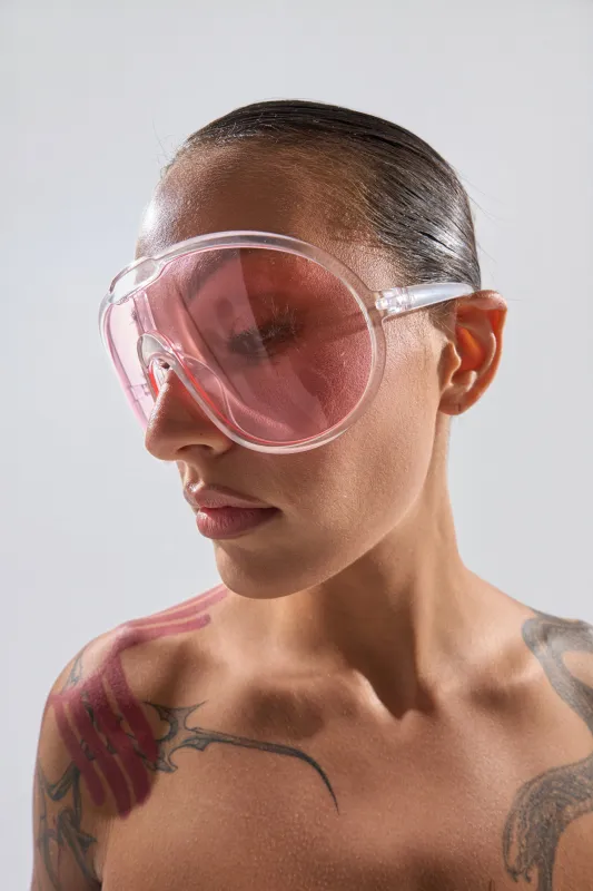 PINK VISION SUNGLASSES made by AKIRA