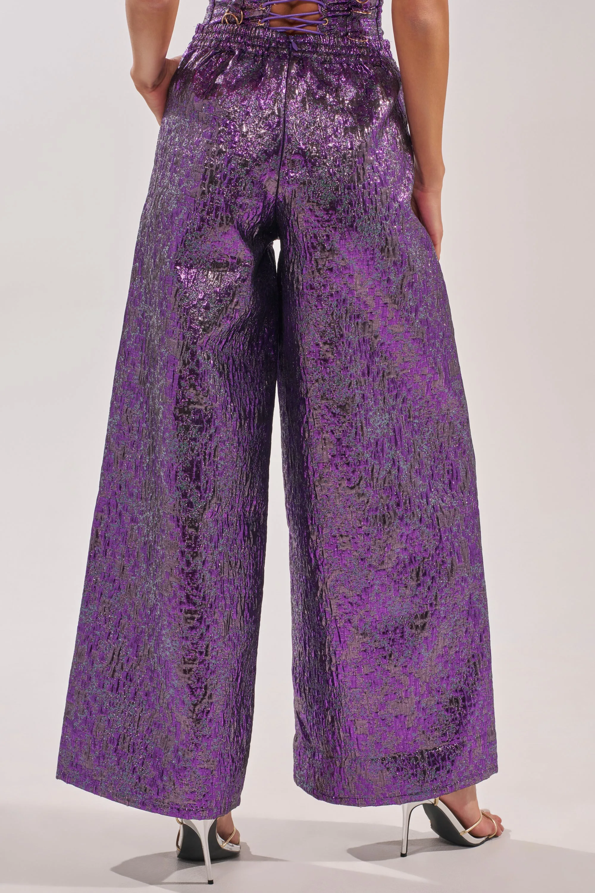 ROYALTY BROCADE PANT sold by AKIRA product image thumbnail 5