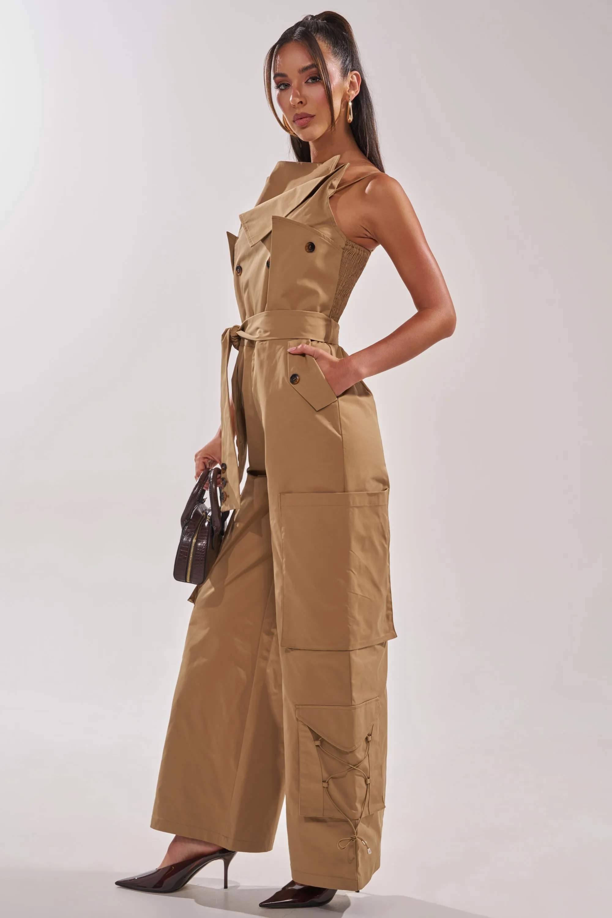 OFFICE SIREN JUMPSUIT sold by AKIRA product image thumbnail 4