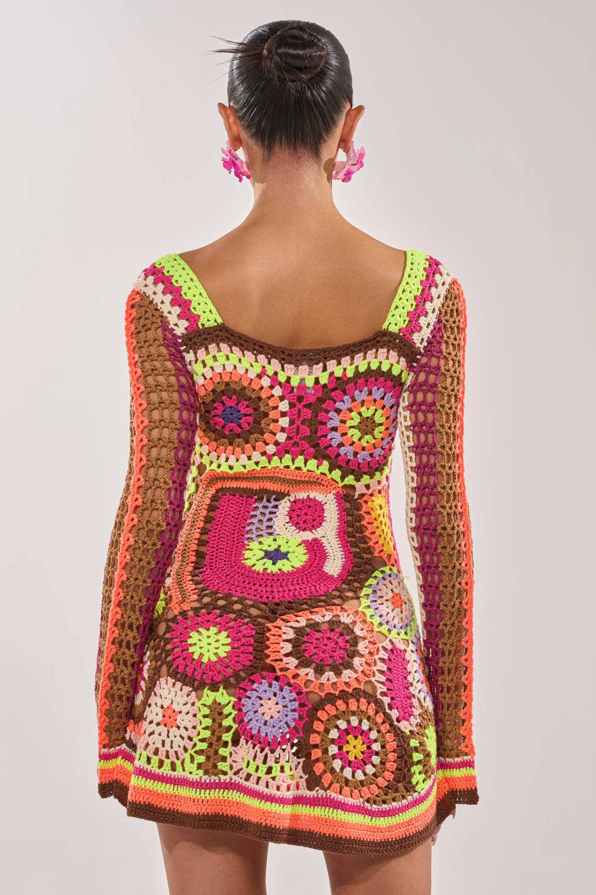 CABANA CROCHET MINI DRESS sold by AKIRA product image thumbnail 5