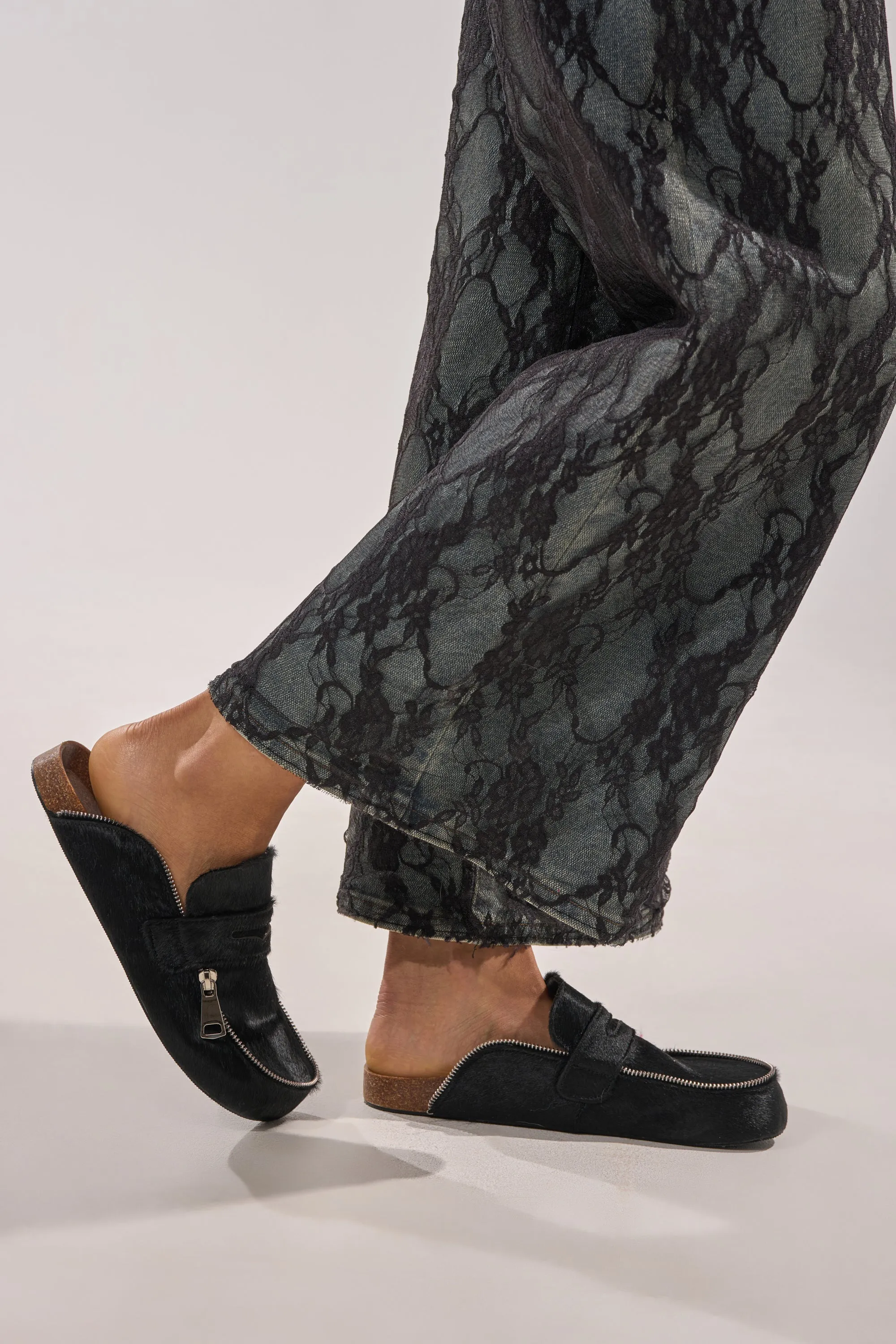 AZALEA WANG LIMERICK BLACK METAL EMBELLISHMENT FLAT sold by AKIRA product image thumbnail 4