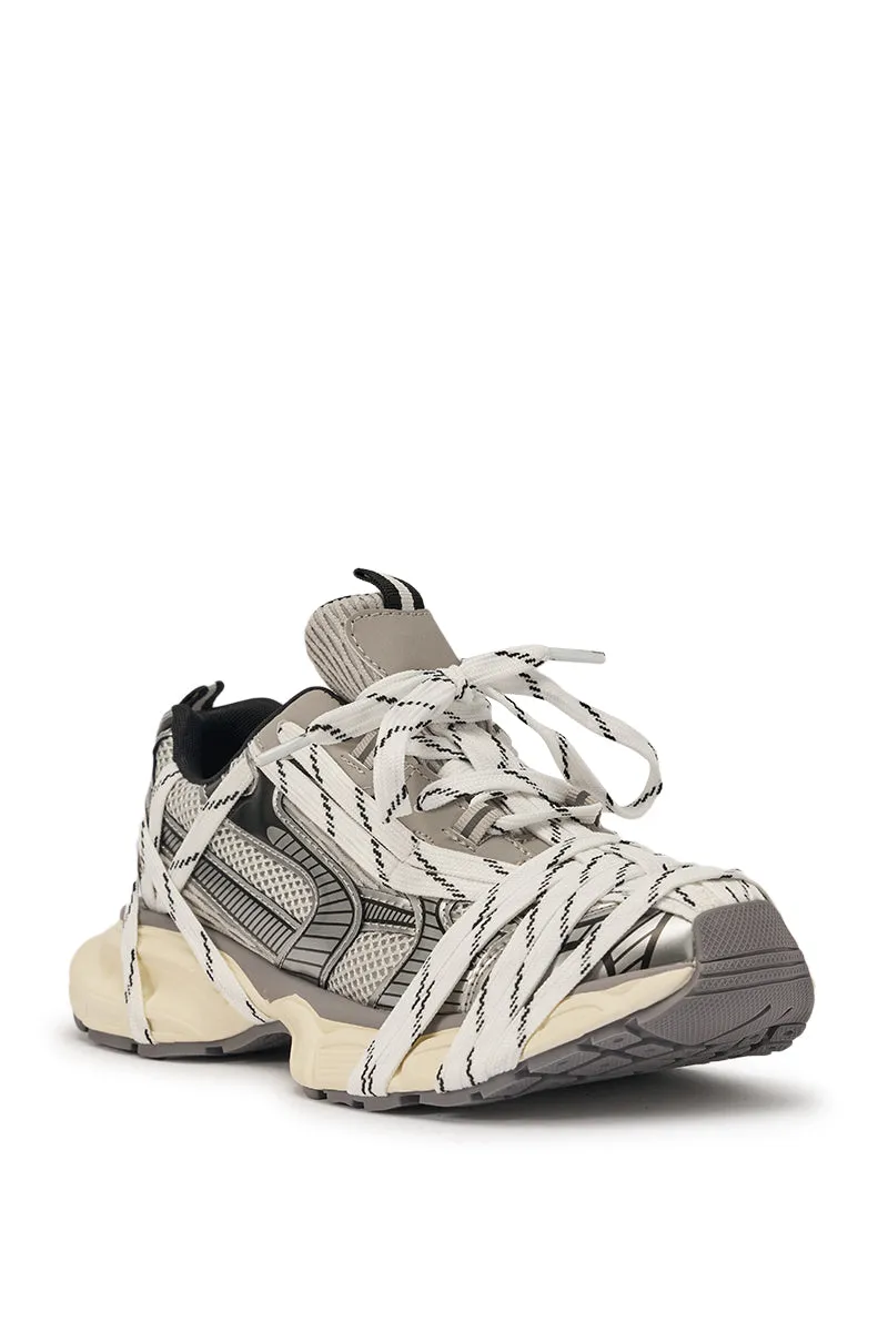 AZALEA WANG SAMURAI GREY MULTI CHUNKY SNEAKER sold by AKIRA product image thumbnail 5