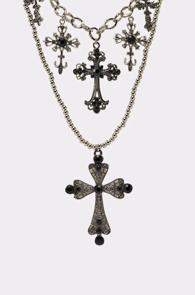 IN THESE STREETS NECKLACE sold by AKIRA product image thumbnail 4