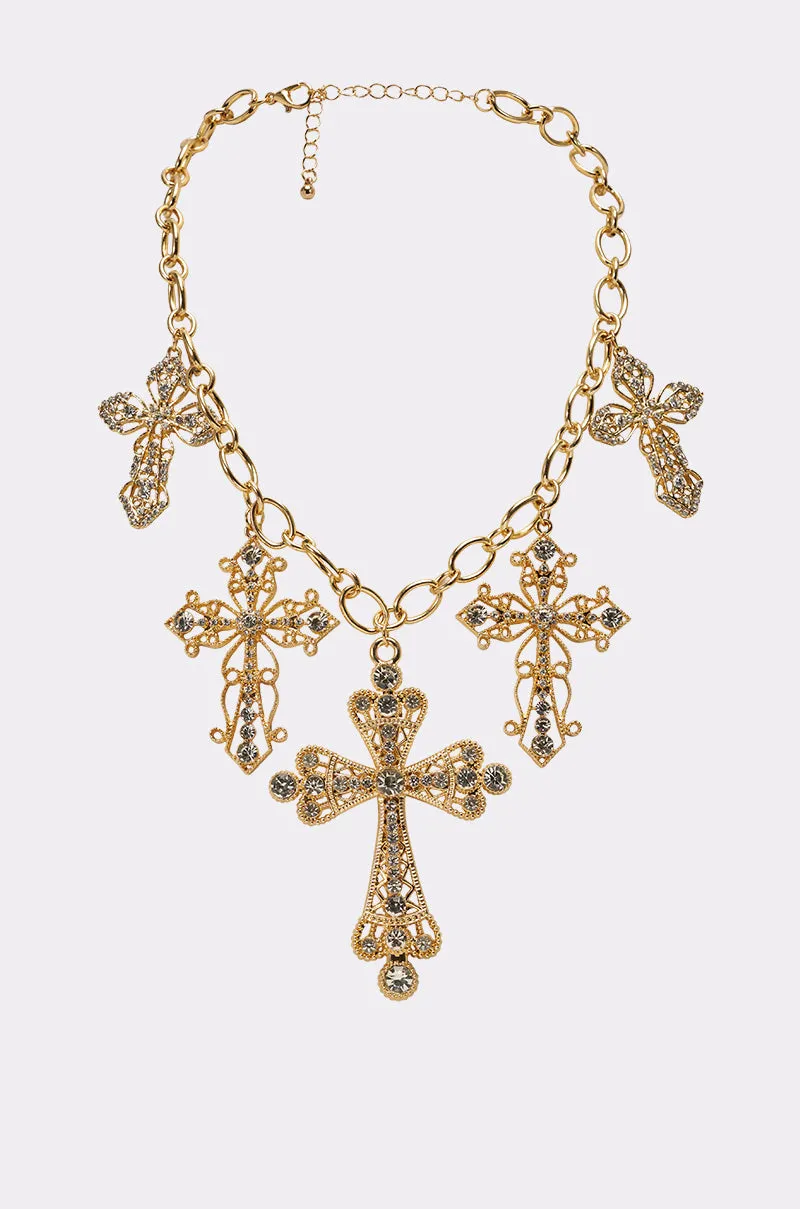 TAKE A CHANCE NECKLACE sold by AKIRA product image thumbnail 2