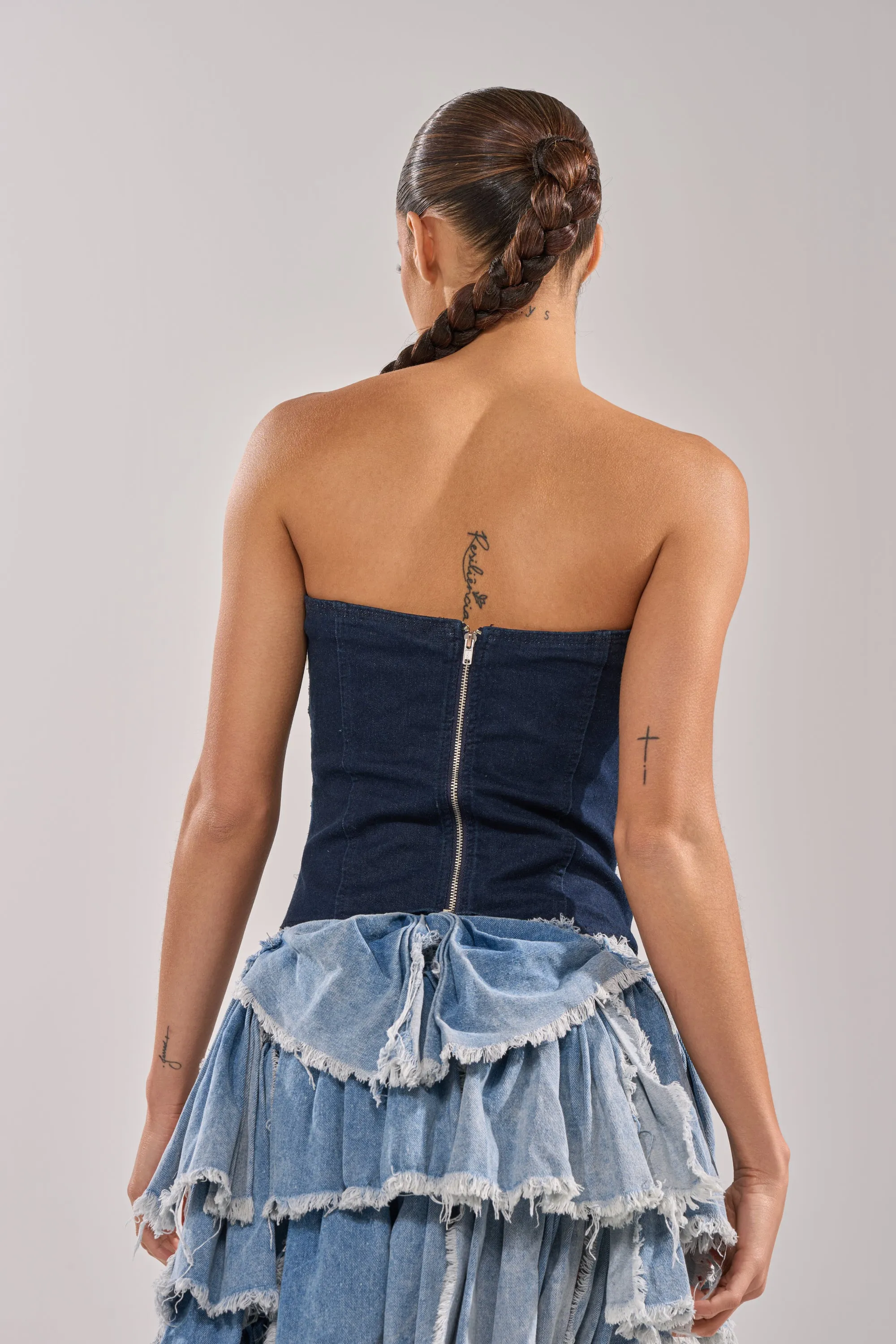 NAME YOUR GAME ZIPPER CORSET sold by AKIRA product image thumbnail 5