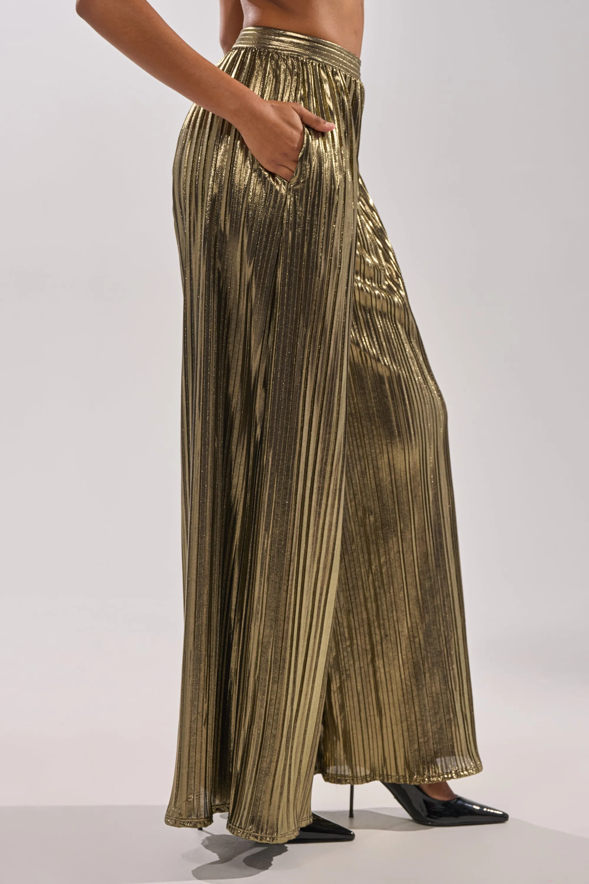 BEST DRESSED PALAZZO PANT sold by AKIRA product image thumbnail 3