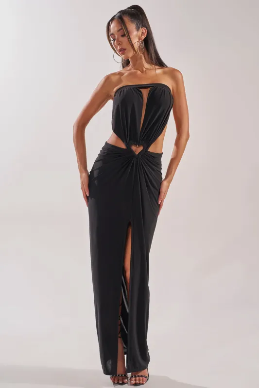 lioness heart shaped maxi dress Lioness Heart Shaped Maxi Dress