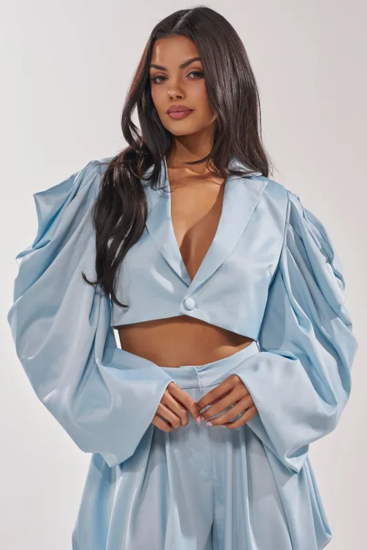 DRIP DRIP CROPPED BLAZER sold by AKIRA