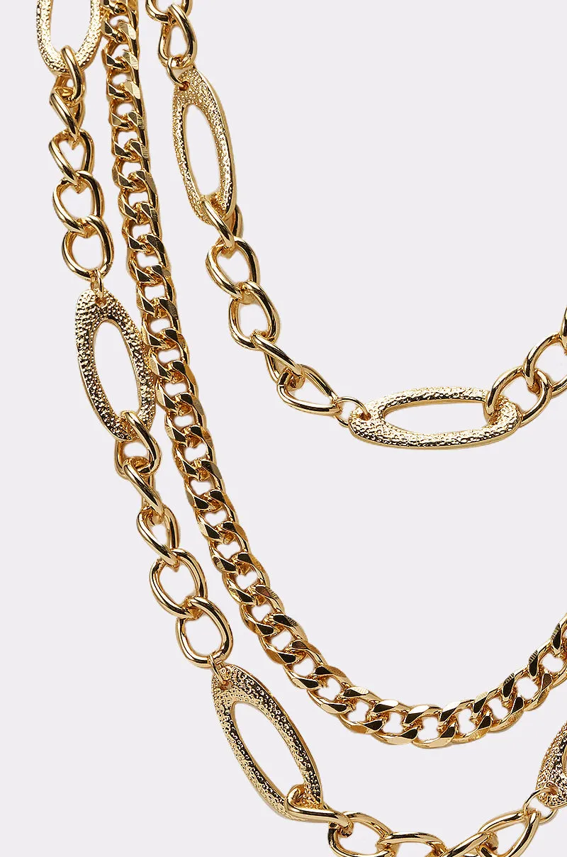 LAYER ME UP NECKLACE sold by AKIRA product image thumbnail 3
