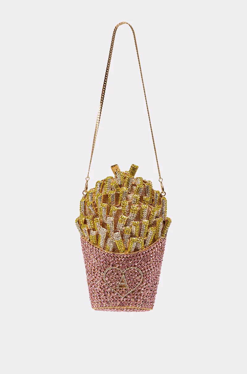 A-MAZING FRENCH FRY BLING PURSE sold by AKIRA product image thumbnail 3
