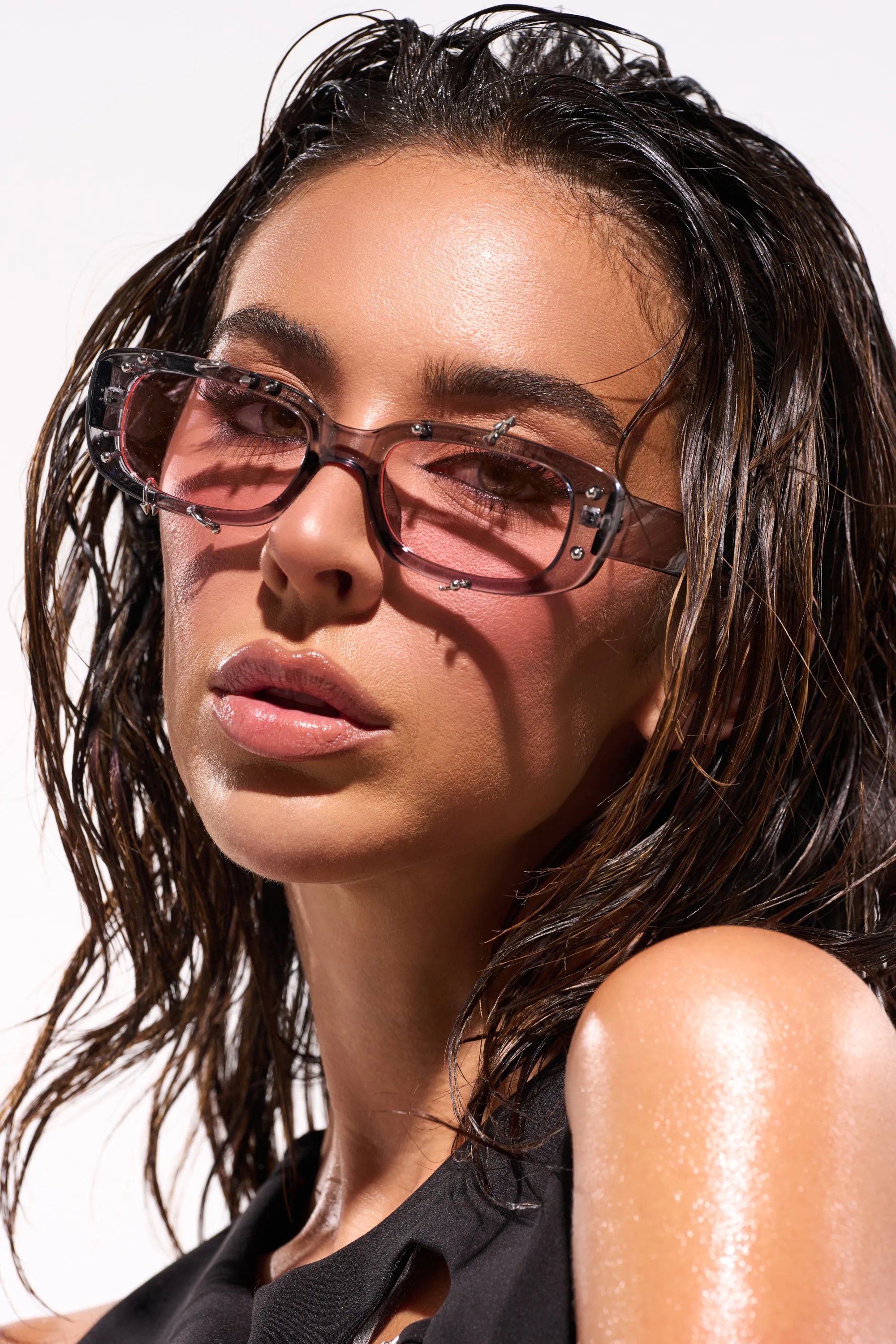 PIERCED THRU SUNGLASSES sold by AKIRA