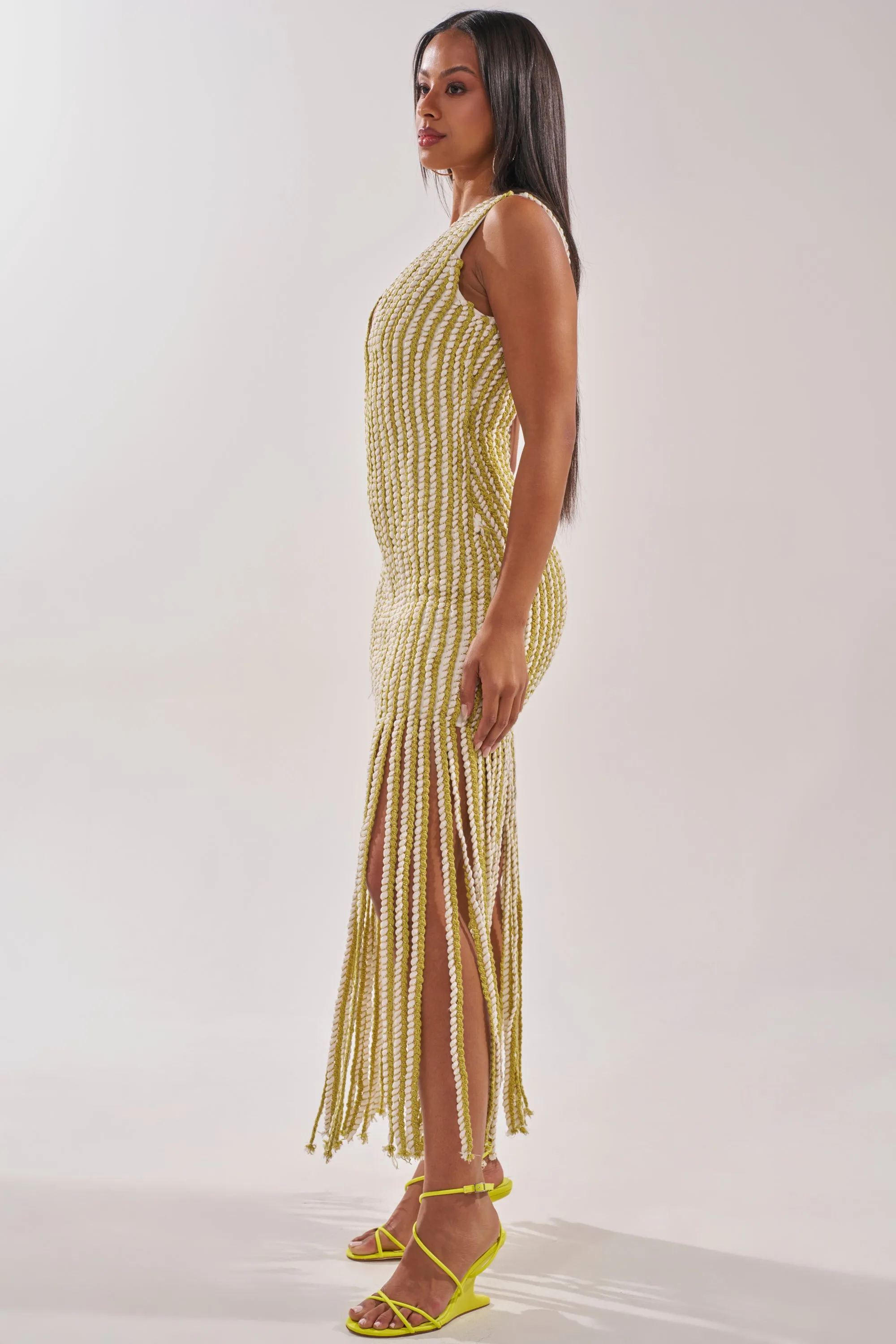 GOLDEN HOUR EMBELLISHED MAXI DRESS sold by AKIRA product image thumbnail 3