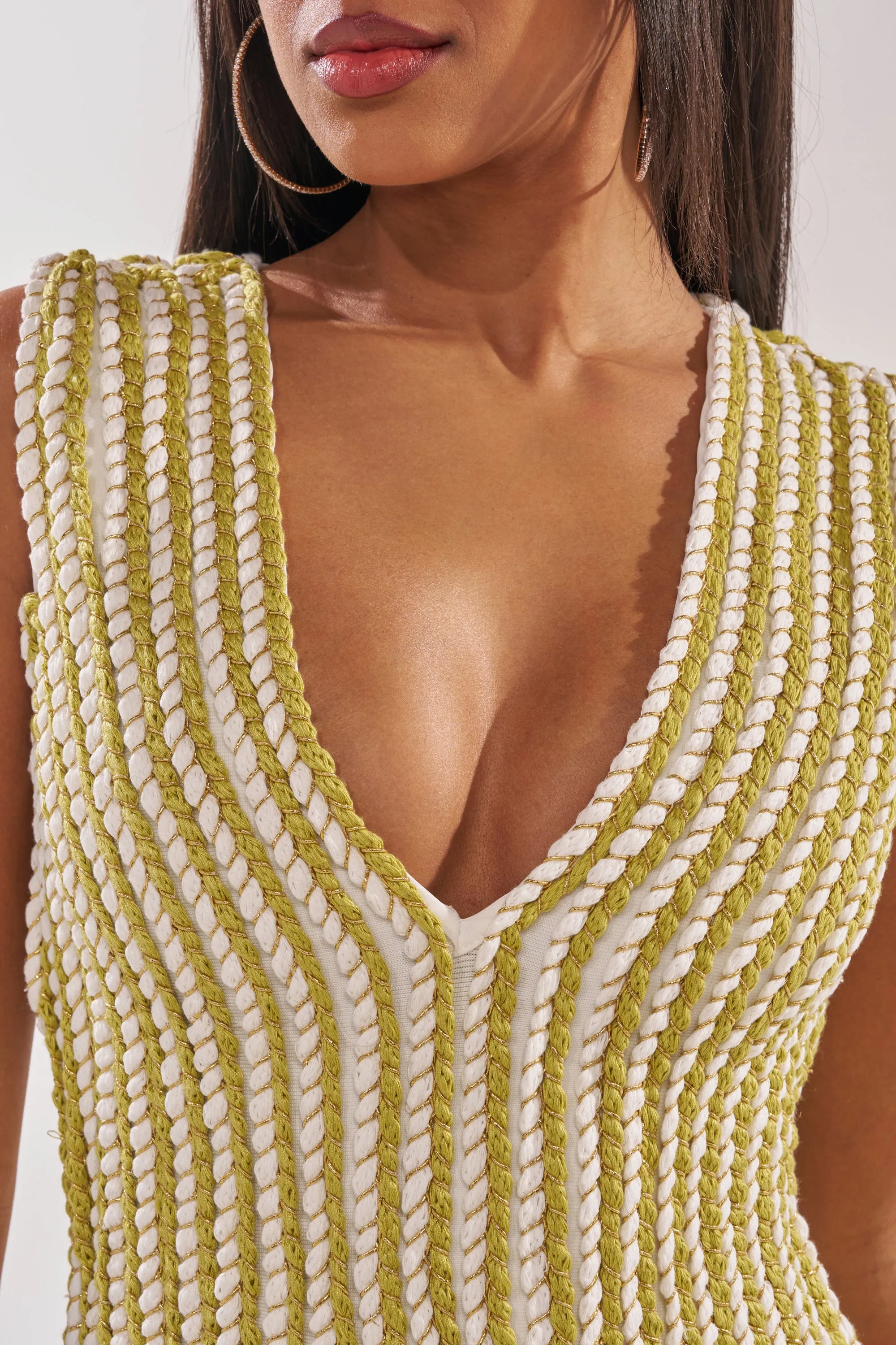 GOLDEN HOUR EMBELLISHED MAXI DRESS sold by AKIRA product image thumbnail 5