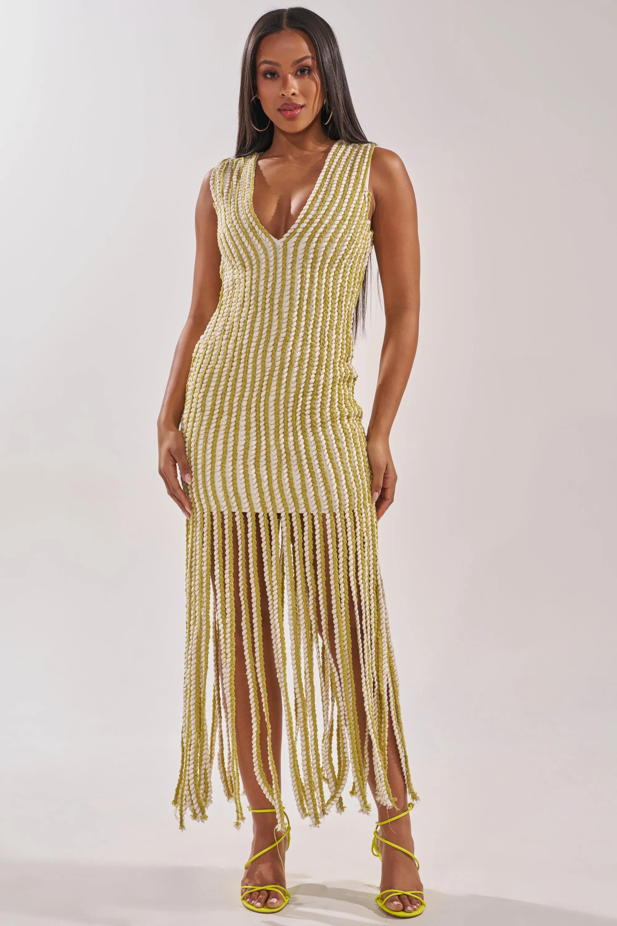 GOLDEN HOUR EMBELLISHED MAXI DRESS sold by AKIRA product image thumbnail 2
