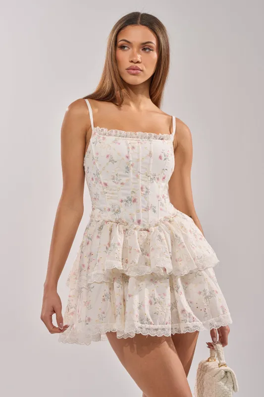 TEA TIME MINI DRESS made by AKIRA