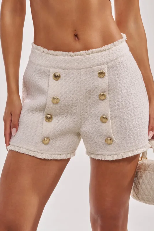 MALLORCA TWEED SHORT made by AKIRA