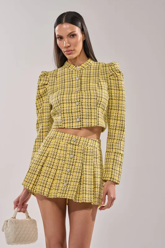 FINN TWEED BLAZER made by AKIRA