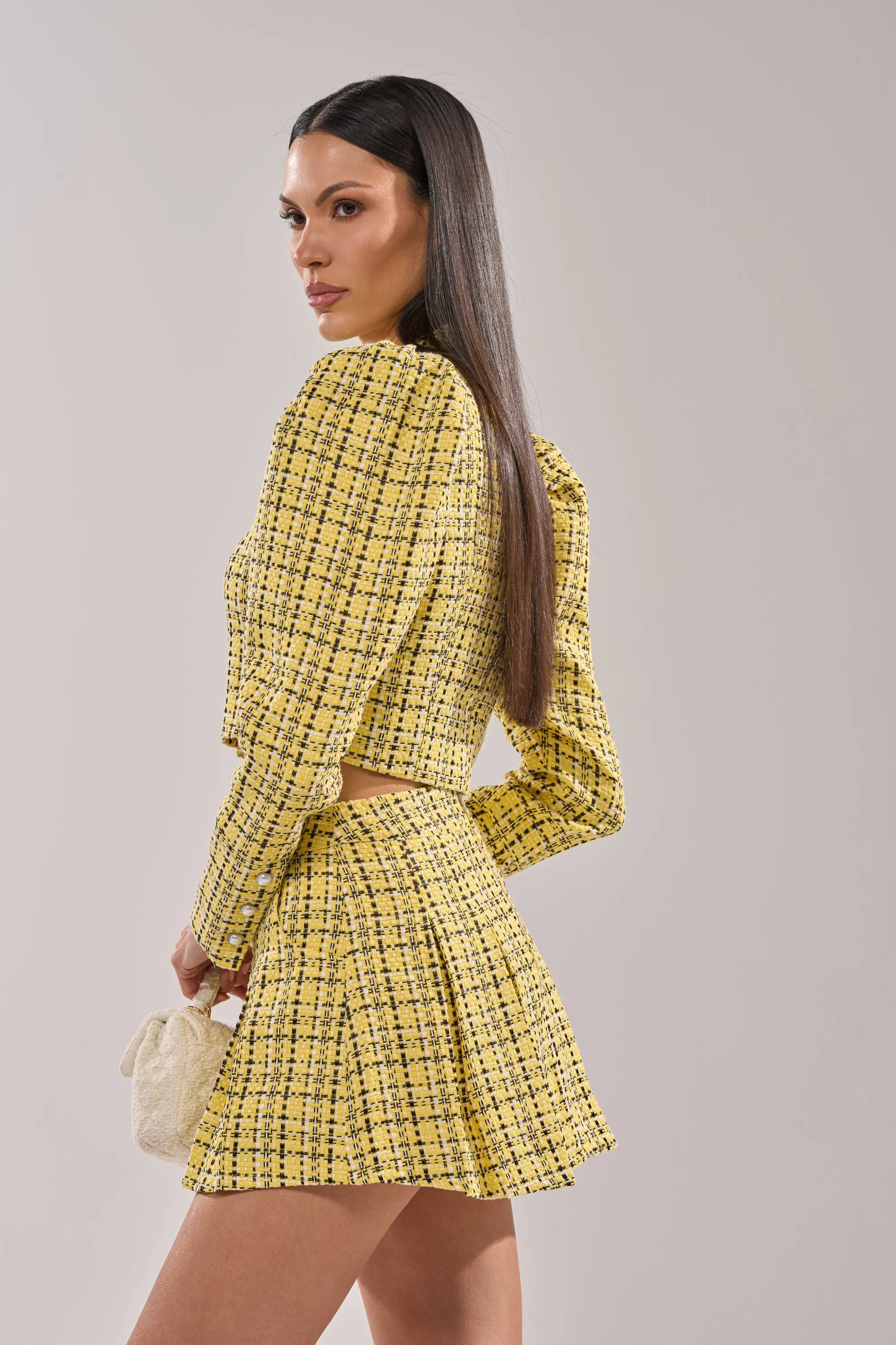 FINN TWEED BLAZER sold by AKIRA product image thumbnail 4