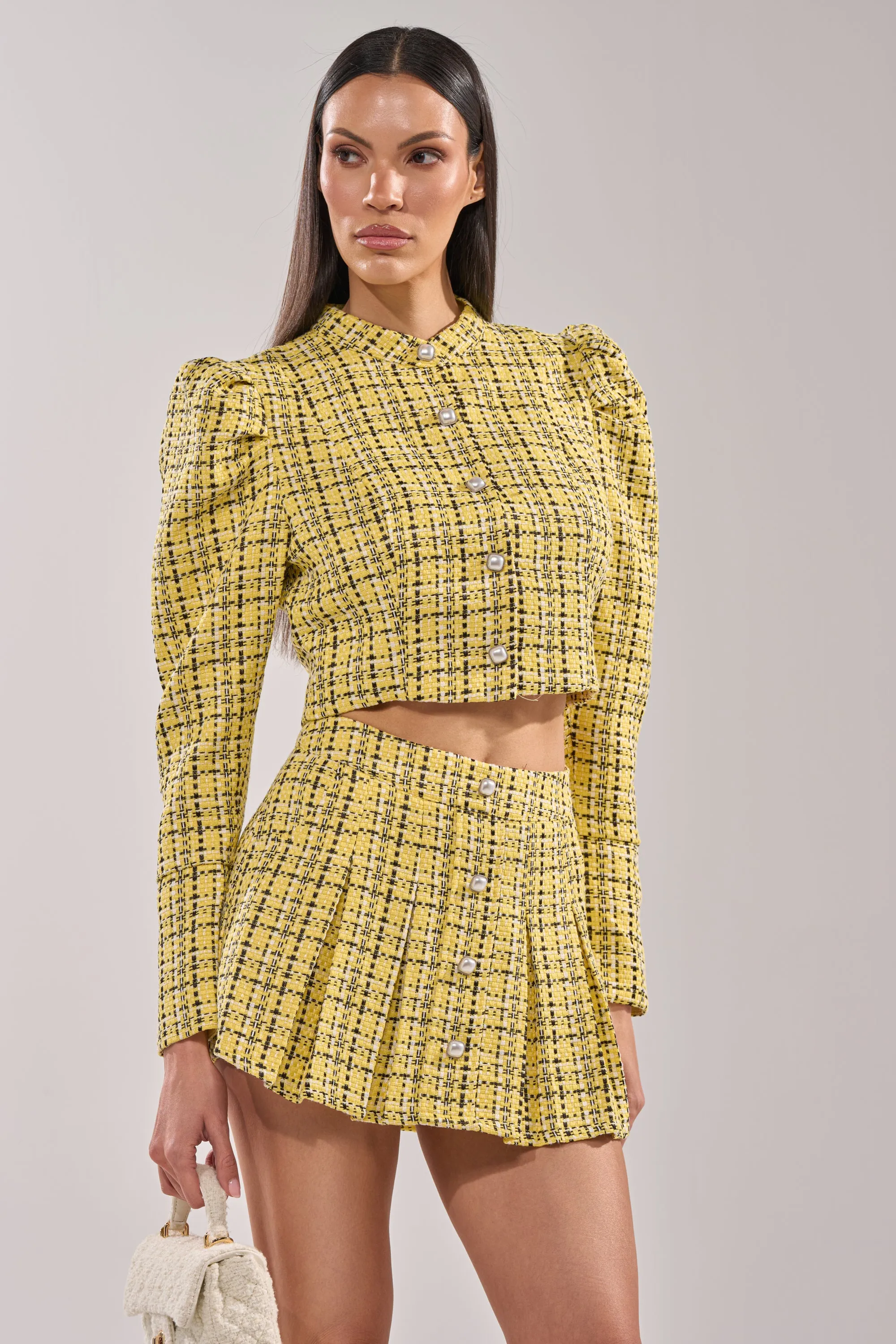 FINN TWEED BLAZER sold by AKIRA product image thumbnail 3