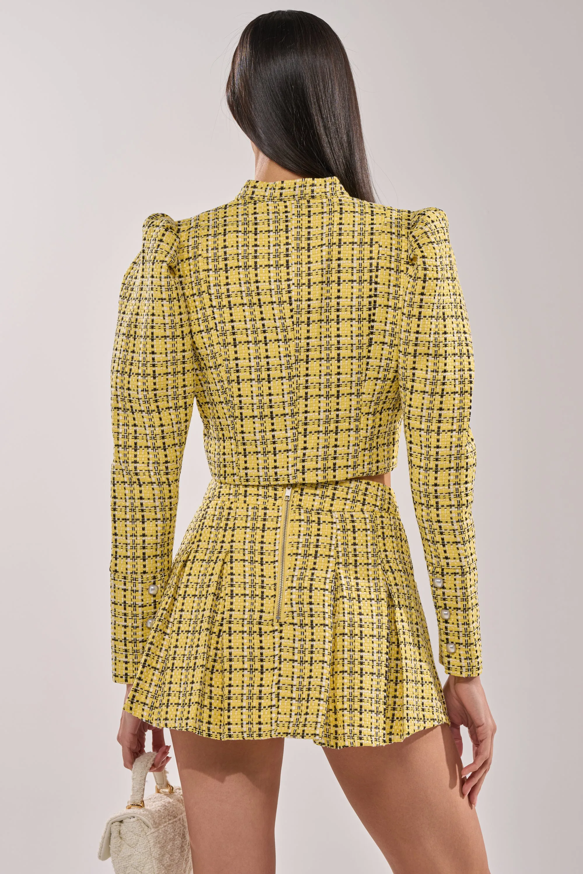 FINN TWEED BLAZER sold by AKIRA product image thumbnail 5