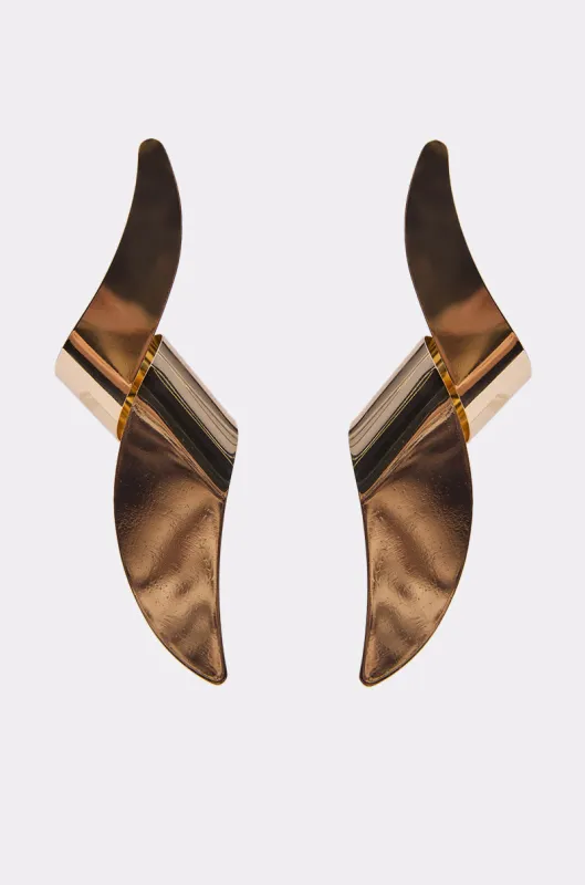 TWISTED UP EARRING made by AKIRA