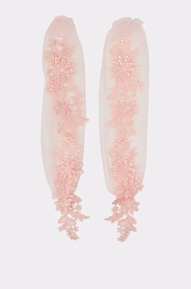 ULTIMATE APPLIQUE FINGERLESS GLOVES sold by AKIRA product image thumbnail 2