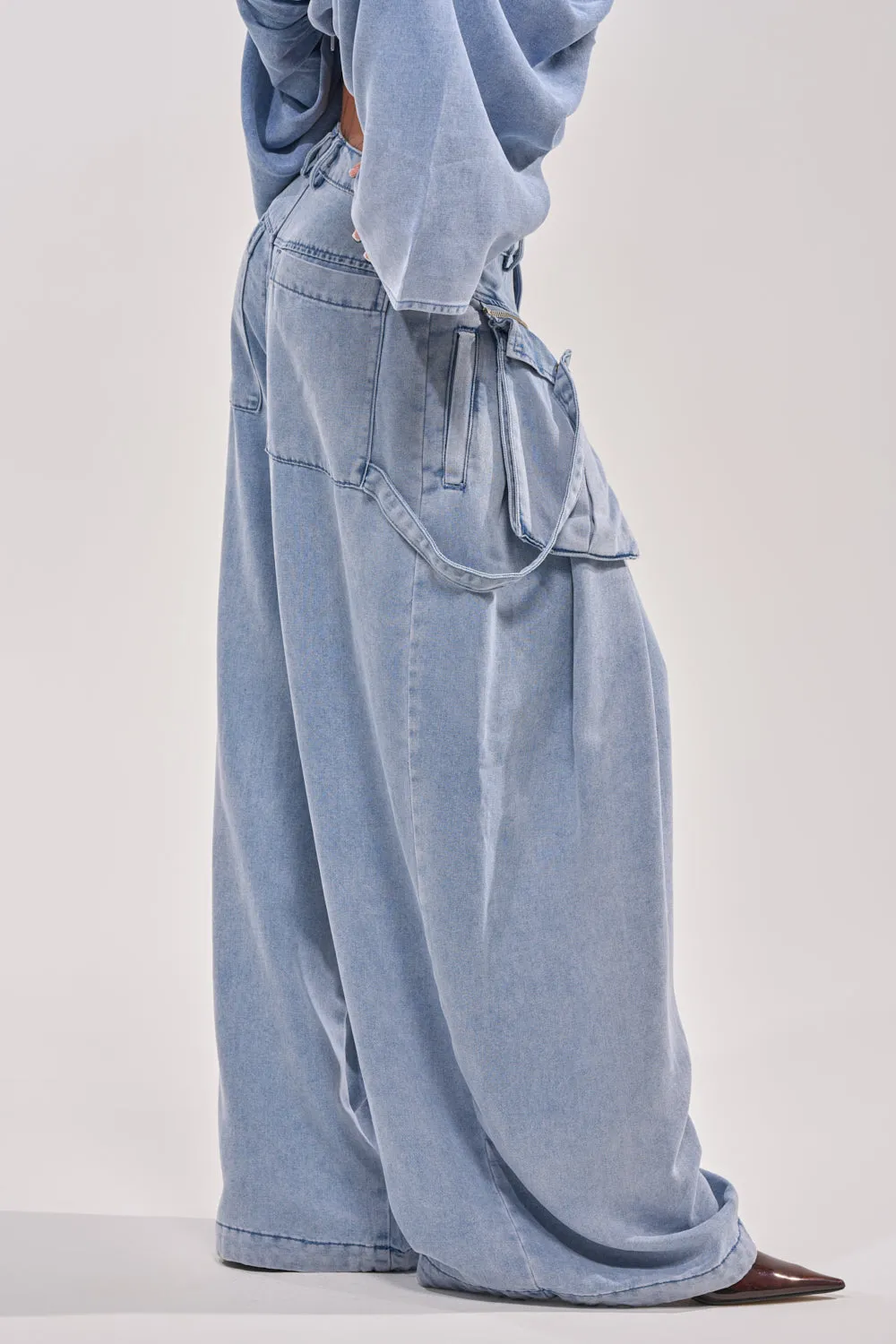 DRIFTING AWAY CARGO DENIM sold by AKIRA product image thumbnail 4