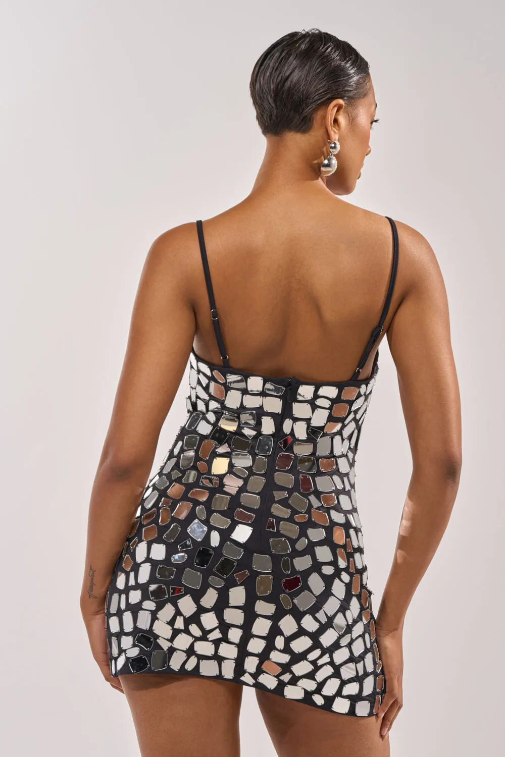 TRUE ICON MIRROR MINI DRESS sold by AKIRA product image thumbnail 5