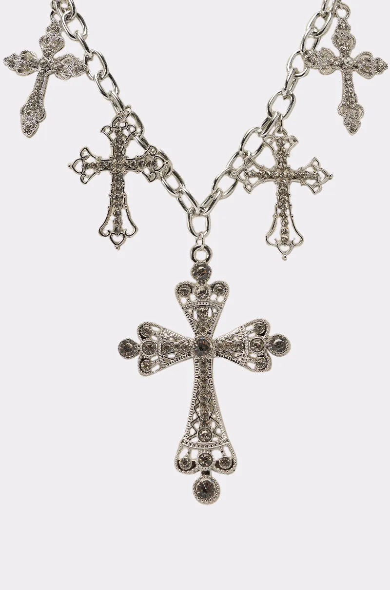 STAY BLESSED NECKLACE sold by AKIRA product image thumbnail 3