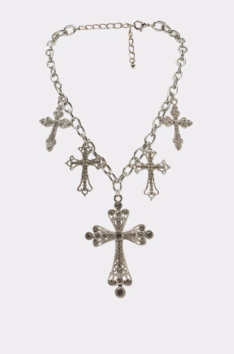 STAY BLESSED NECKLACE sold by AKIRA
